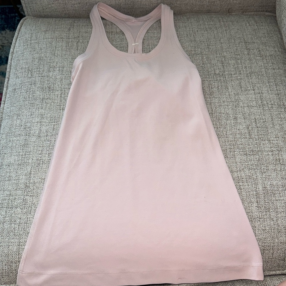 Lululemon Women's Pink Racerback Tank Top